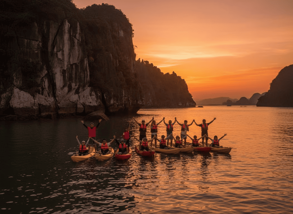 Ao Dong Hang Luồn sở hữu v&ocirc; số g&oacute;c check-in tuyệt đẹp v&agrave; th&uacute; vị.